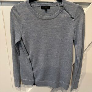J. Crew Women's Light Blue Crew Neck Sweater